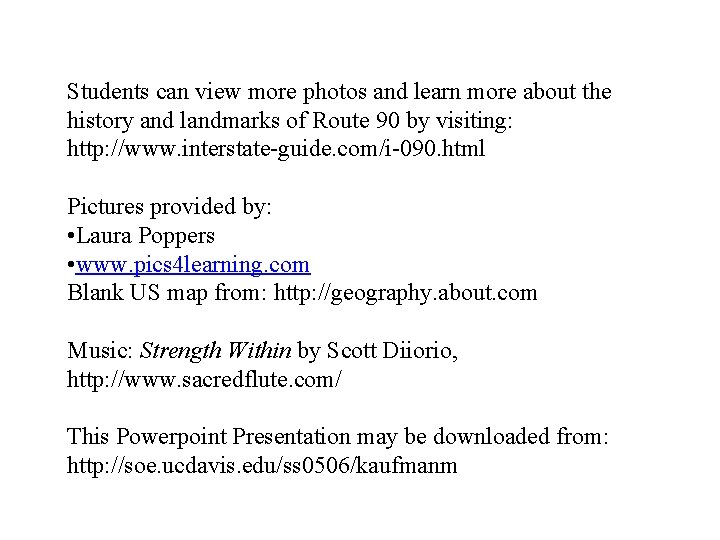 Students can view more photos and learn more about the history and landmarks of