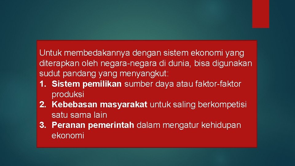 Jenisjenis Sistem Ekonomi Di Dunia Istilah Sistem Berasal