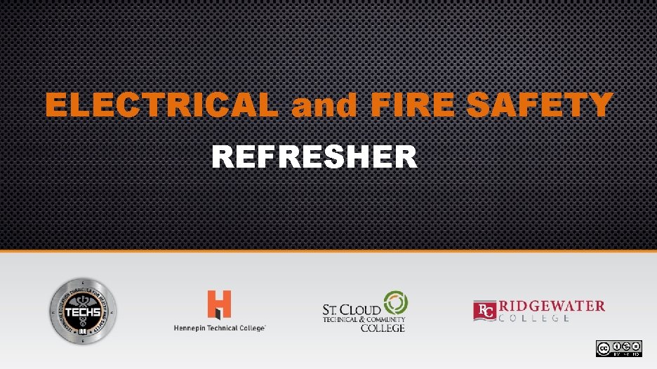 ELECTRICAL and FIRE SAFETY REFRESHER 