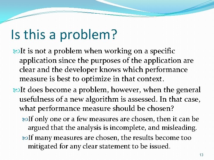 Is this a problem? It is not a problem when working on a specific Is this a problem? It is not a problem when working on a specific