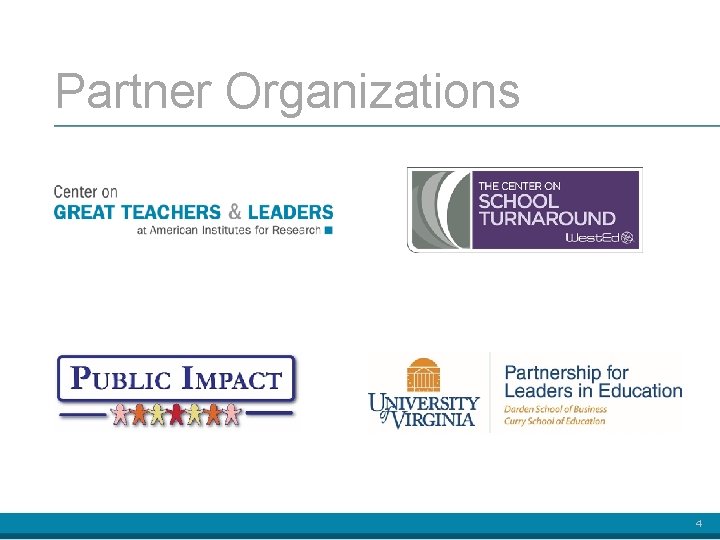 Partner Organizations 4 