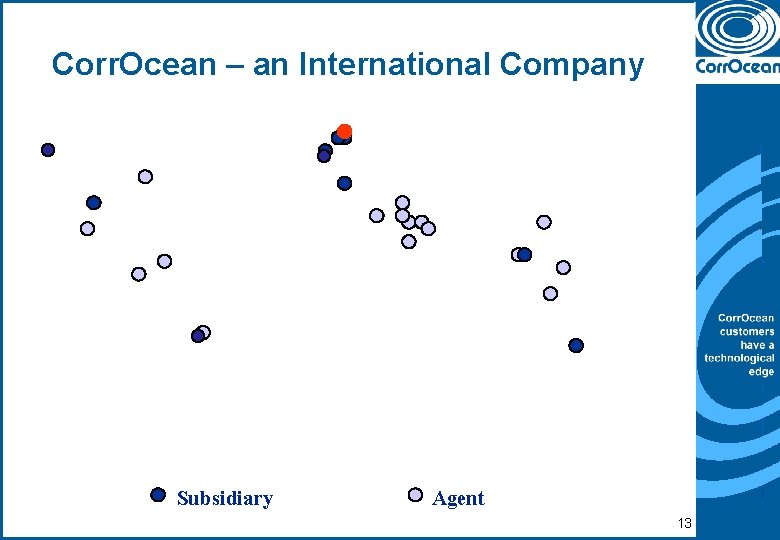 Corr. Ocean – an International Company Subsidiary Agent 13 