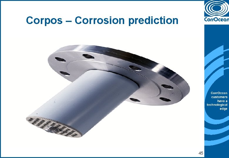 Corpos – Corrosion prediction 45 