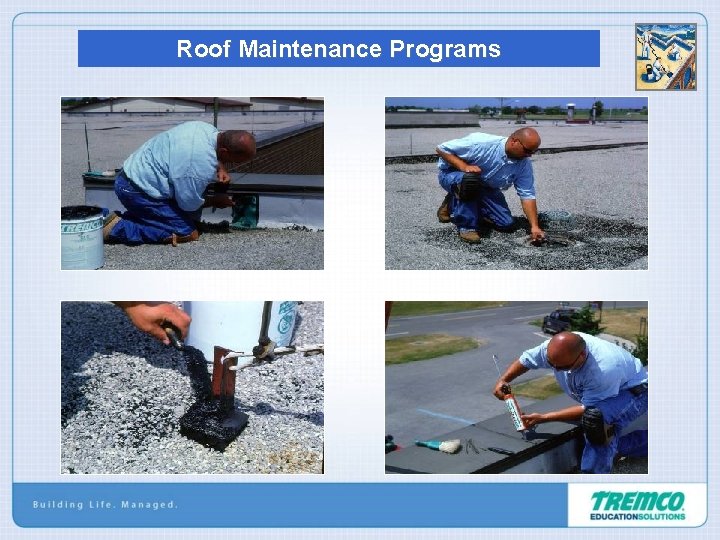 Roof Maintenance Programs 