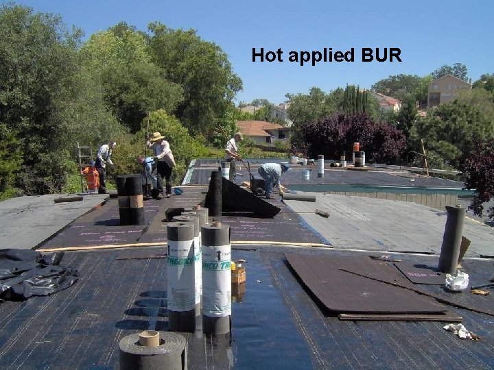 Hot applied BUR 