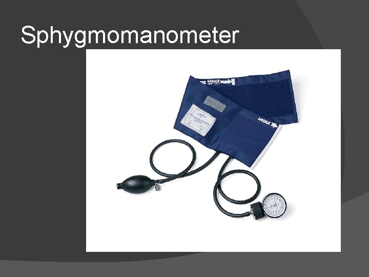 Sphygmomanometer 