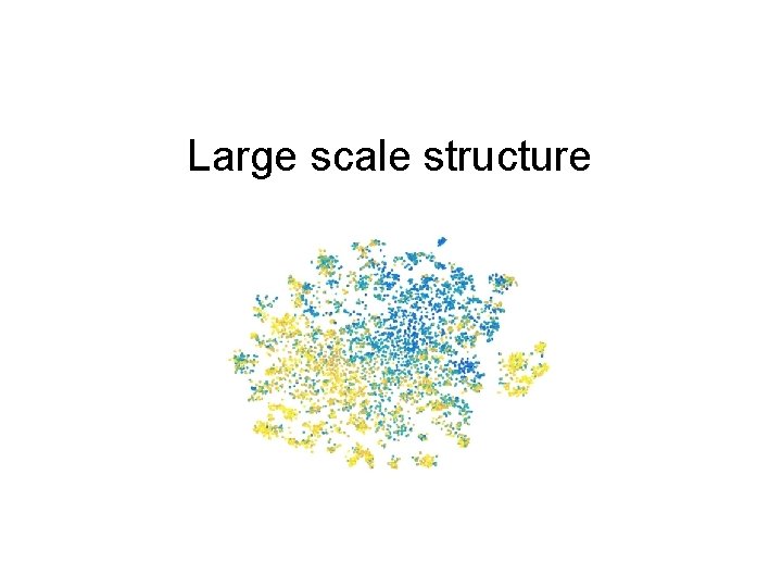 Large scale structure 