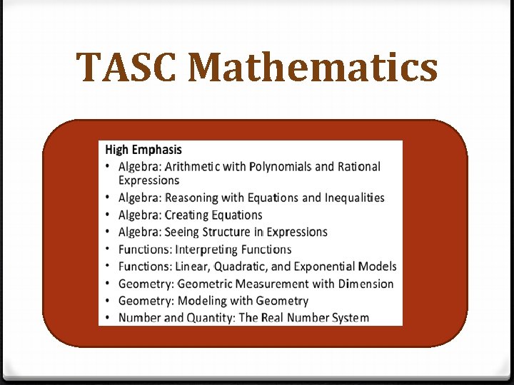 TASC Mathematics 