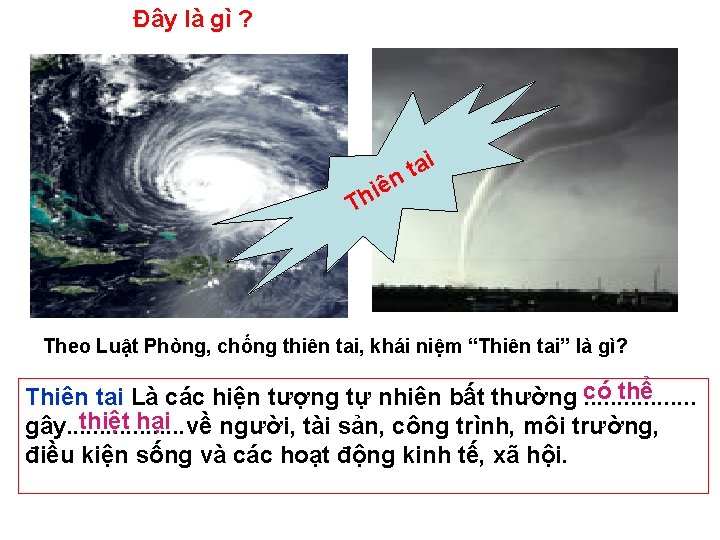 Đây là gì ? iê h T ai t n Theo Luật Phòng, chống