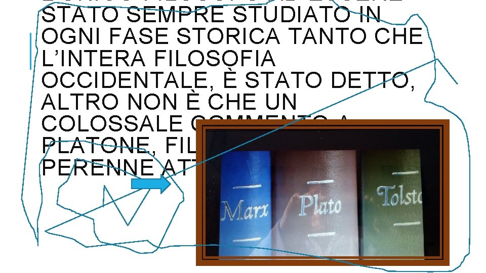 L’UNICO FILOSOFO AD ESSERE STATO SEMPRE STUDIATO IN OGNI FASE STORICA TANTO CHE L’INTERA