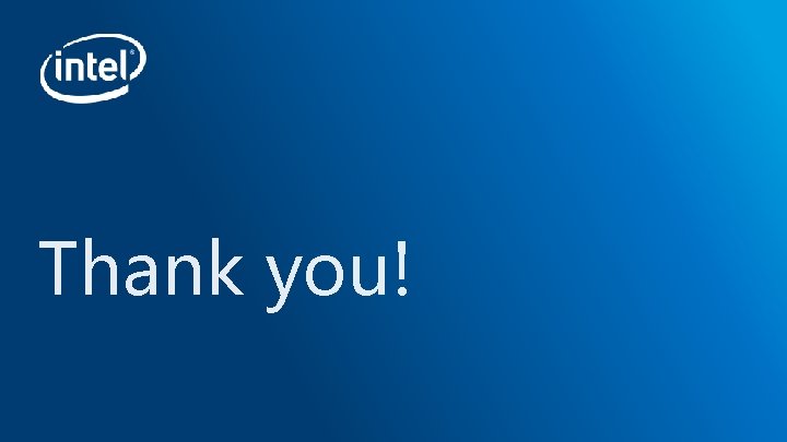 Thank you! Thank you!