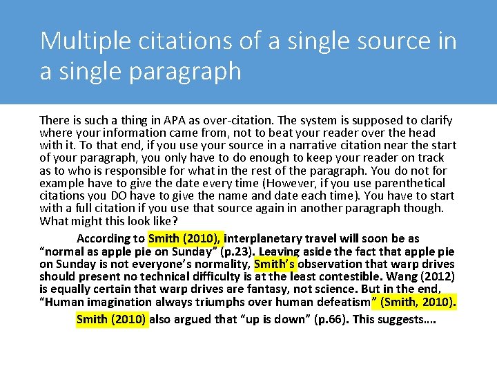 Multiple citations of a single source in a single paragraph There is such a