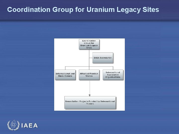 Coordination Group for Uranium Legacy Sites IAEA 