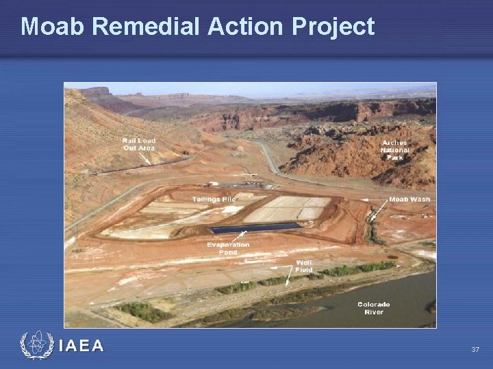 Moab Remedial Action Project IAEA 37 