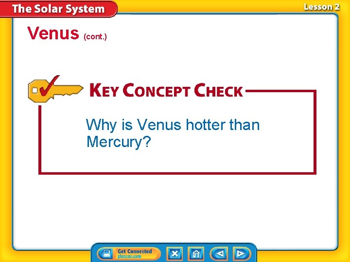 Venus (cont. ) Why is Venus hotter than Mercury? 