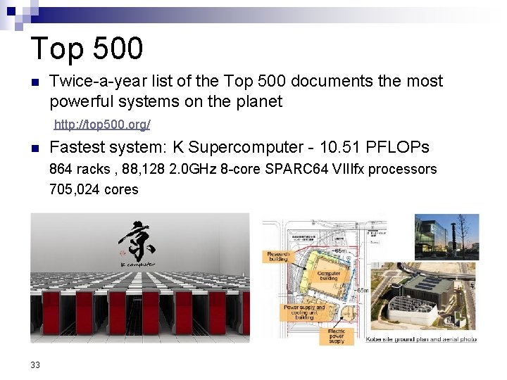 Top 500 n n Twice-a-year list of the Top 500 documents the most powerful