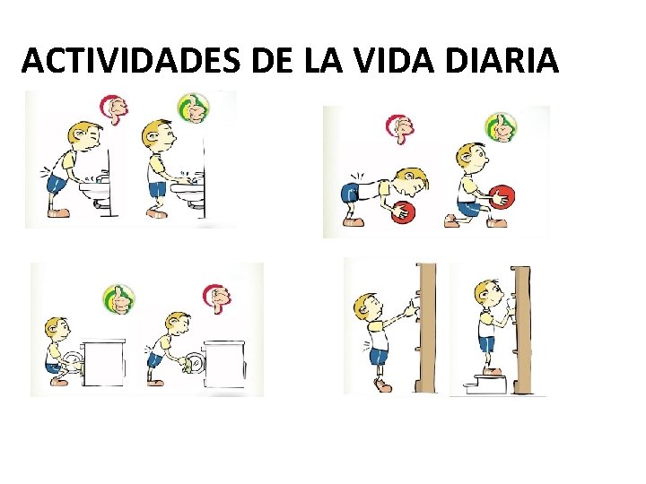 ACTIVIDADES DE LA VIDA DIARIA 