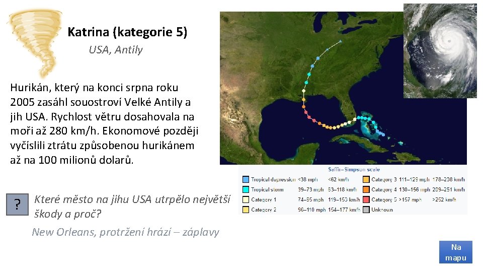 Katrina (kategorie 5) USA, Antily Hurikán, který na konci srpna roku 2005 zasáhl souostroví