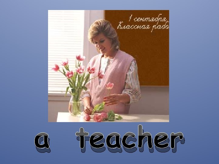 a teacher 
