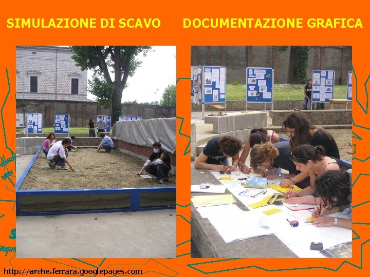 SIMULAZIONE DI SCAVO DOCUMENTAZIONE GRAFICA http: //arche. ferrara. googlepages. com 