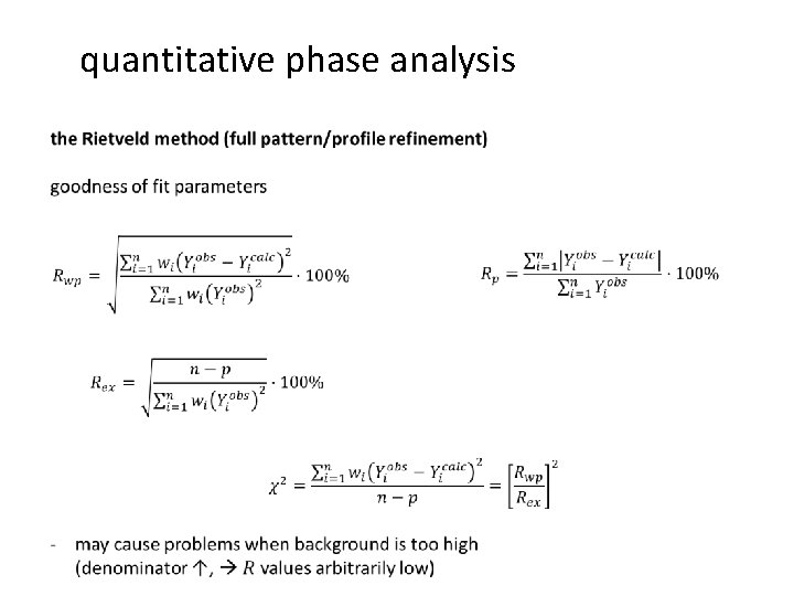 quantitative phase analysis 