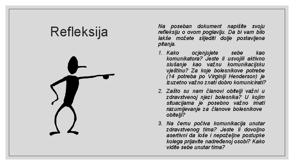 Refleksija Na poseban dokument napišite svoju refleksiju o ovom poglavlju. Da bi vam bilo Refleksija Na poseban dokument napišite svoju refleksiju o ovom poglavlju. Da bi vam bilo