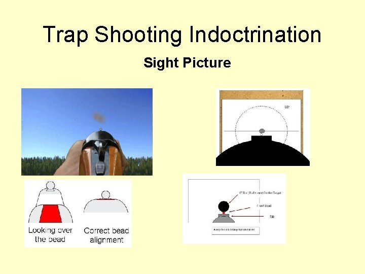 Trap Shooting Indoctrination Sight Picture 