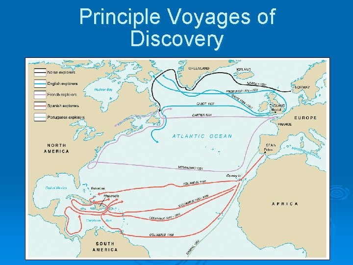 Principle Voyages of Discovery 