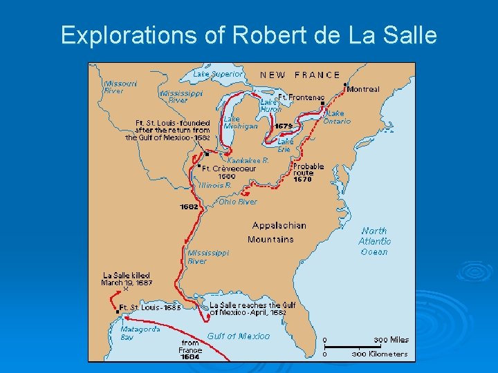 Explorations of Robert de La Salle 