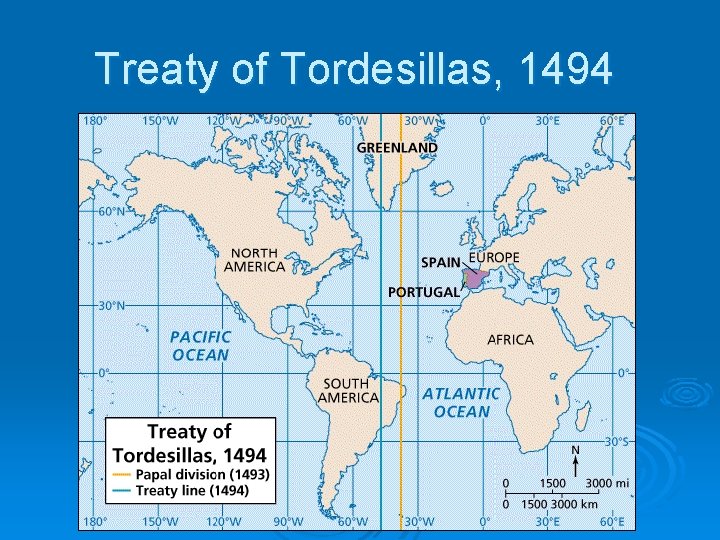 Treaty of Tordesillas, 1494 