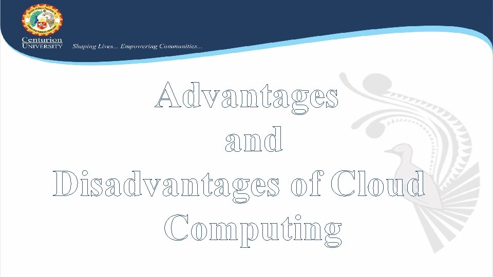 Advantages and Disadvantages of Cloud Computing 