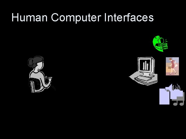 Human Computer Interfaces 