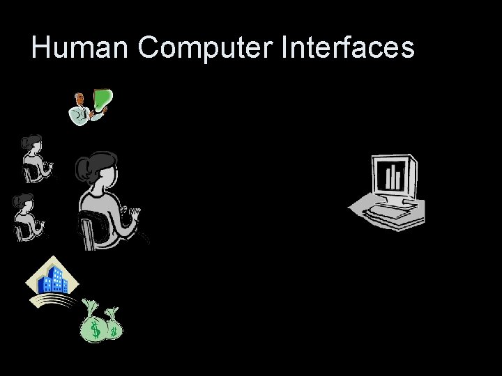 Human Computer Interfaces 