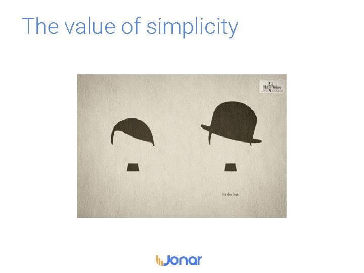 The value of simplicity 