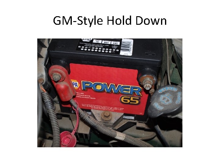 GM-Style Hold Down 