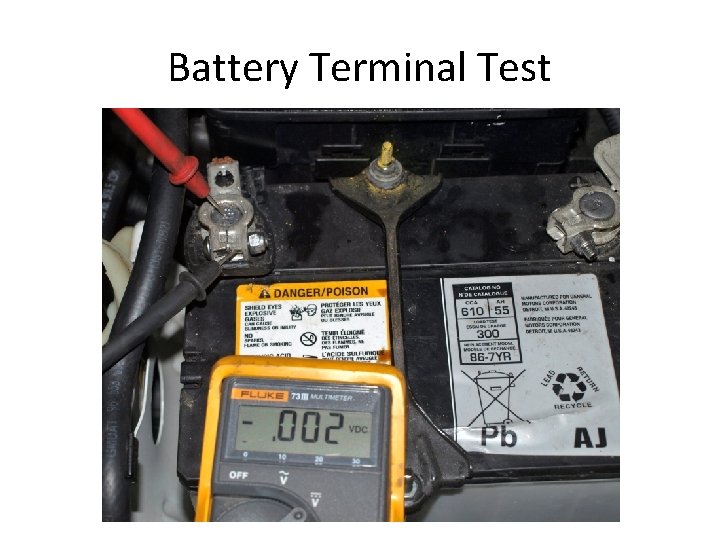 Battery Terminal Test 