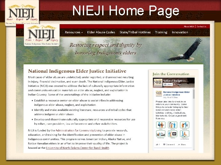 NIEJI Home Page 