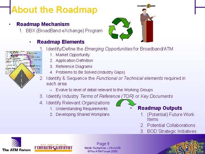 About the Roadmap • Roadmap Mechanism 1. BBX (Broad. Band e. Xchange) Program •