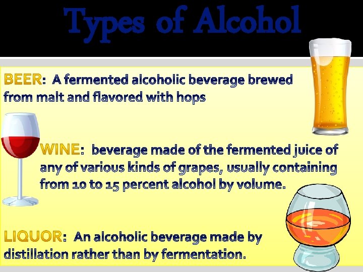 Introduction to Alcohol and Tobacco Laying the foundation