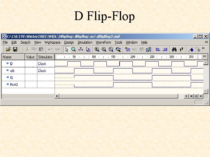 D Flip-Flop 