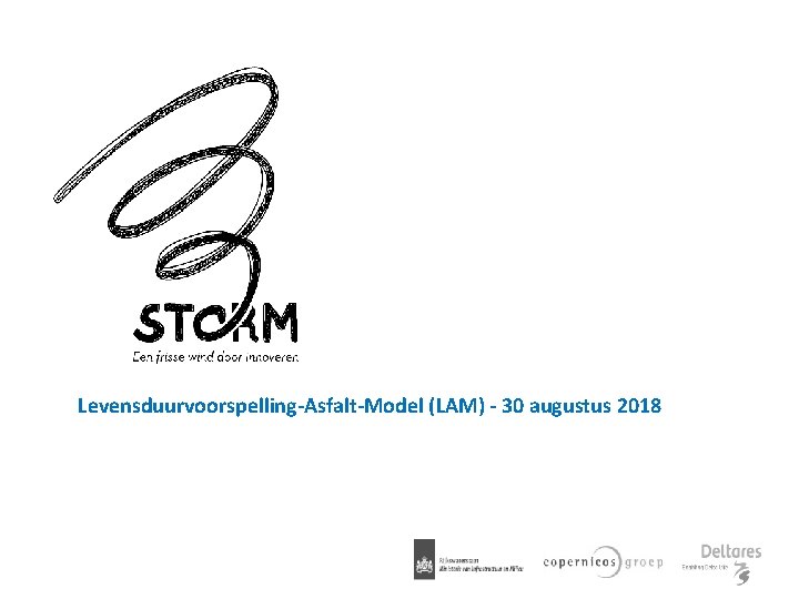 Levensduurvoorspelling-Asfalt-Model (LAM) - 30 augustus 2018 