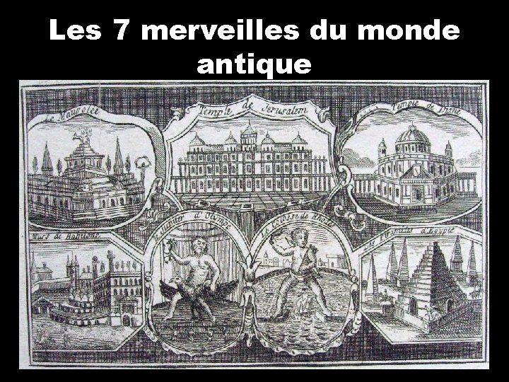 Les 7 merveilles du monde antique 