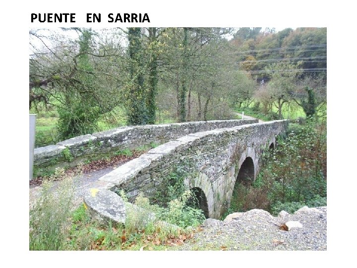 PUENTE EN SARRIA 