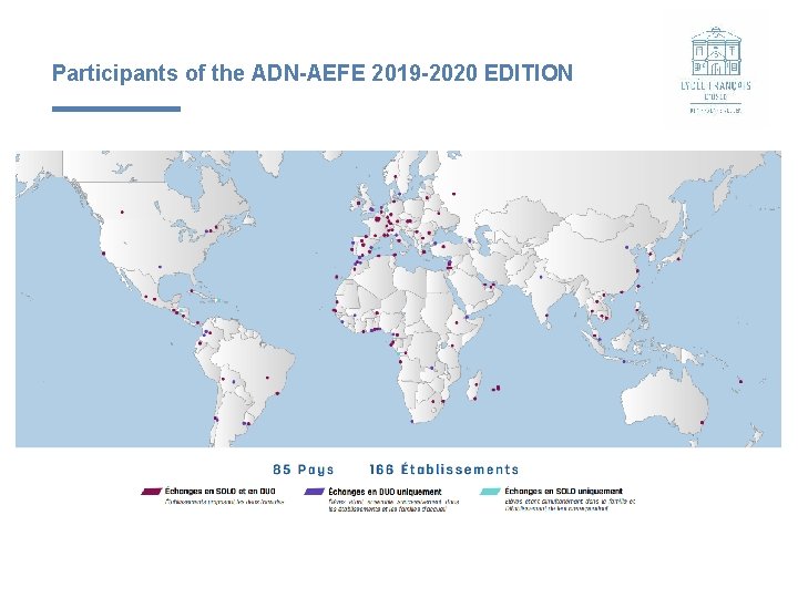 Participants of the ADN-AEFE 2019 -2020 EDITION Participants of the ADN-AEFE 2019 -2020 EDITION