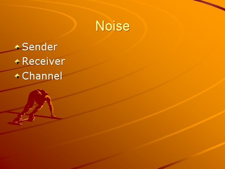 Noise Sender Receiver Channel 