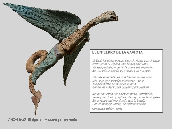 ANÓNIMO_El águila_ madera policromada 