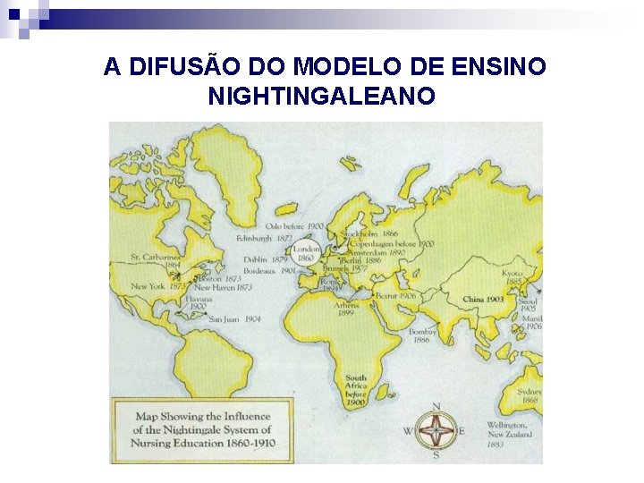 A DIFUSÃO DO MODELO DE ENSINO NIGHTINGALEANO 