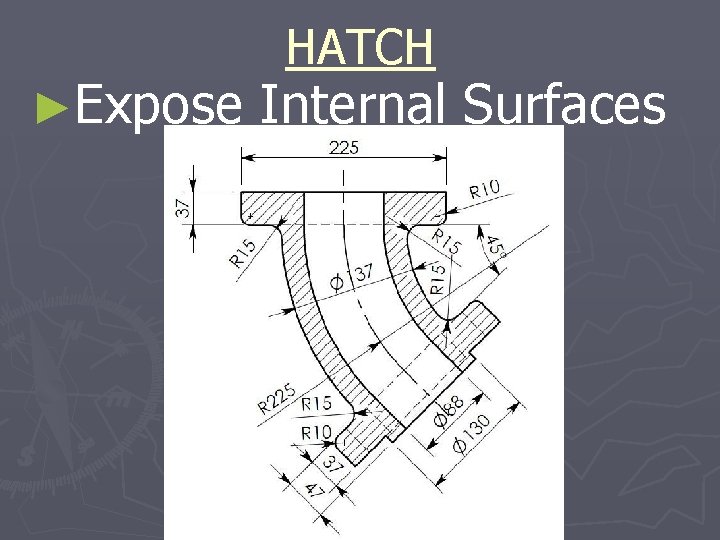 ►Expose HATCH Internal Surfaces 