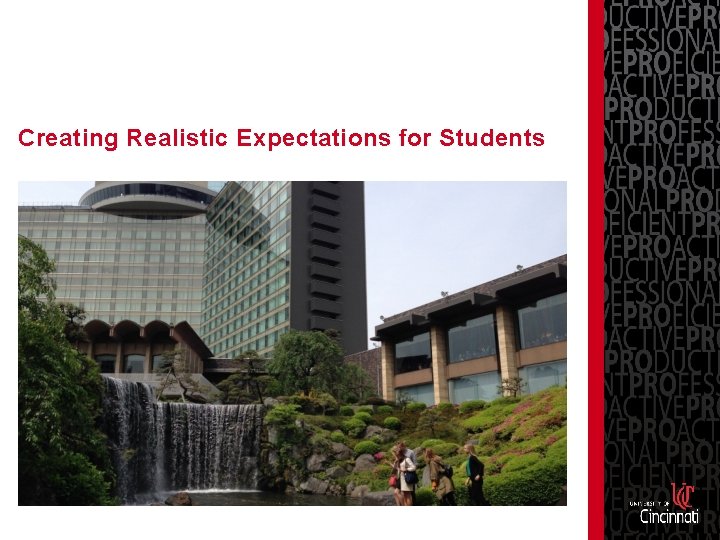 Creating Realistic Expectations for Students 
