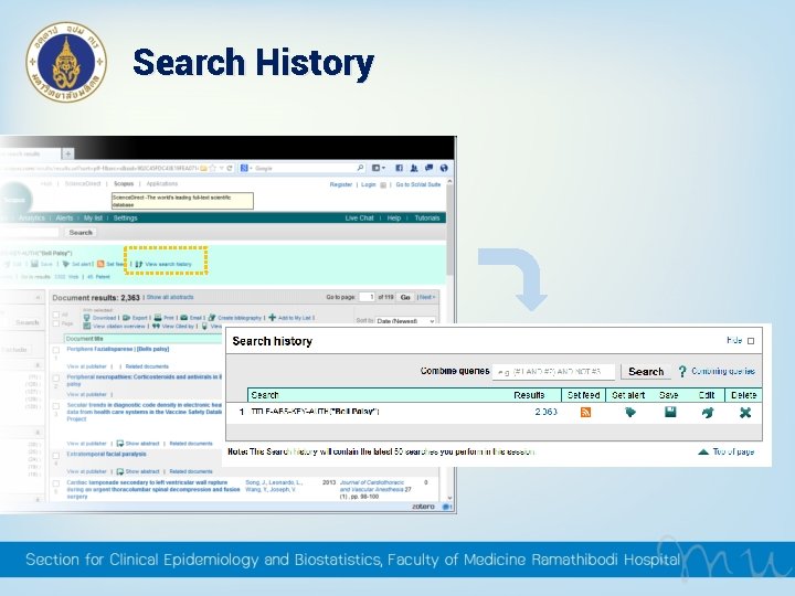 Search History Search History